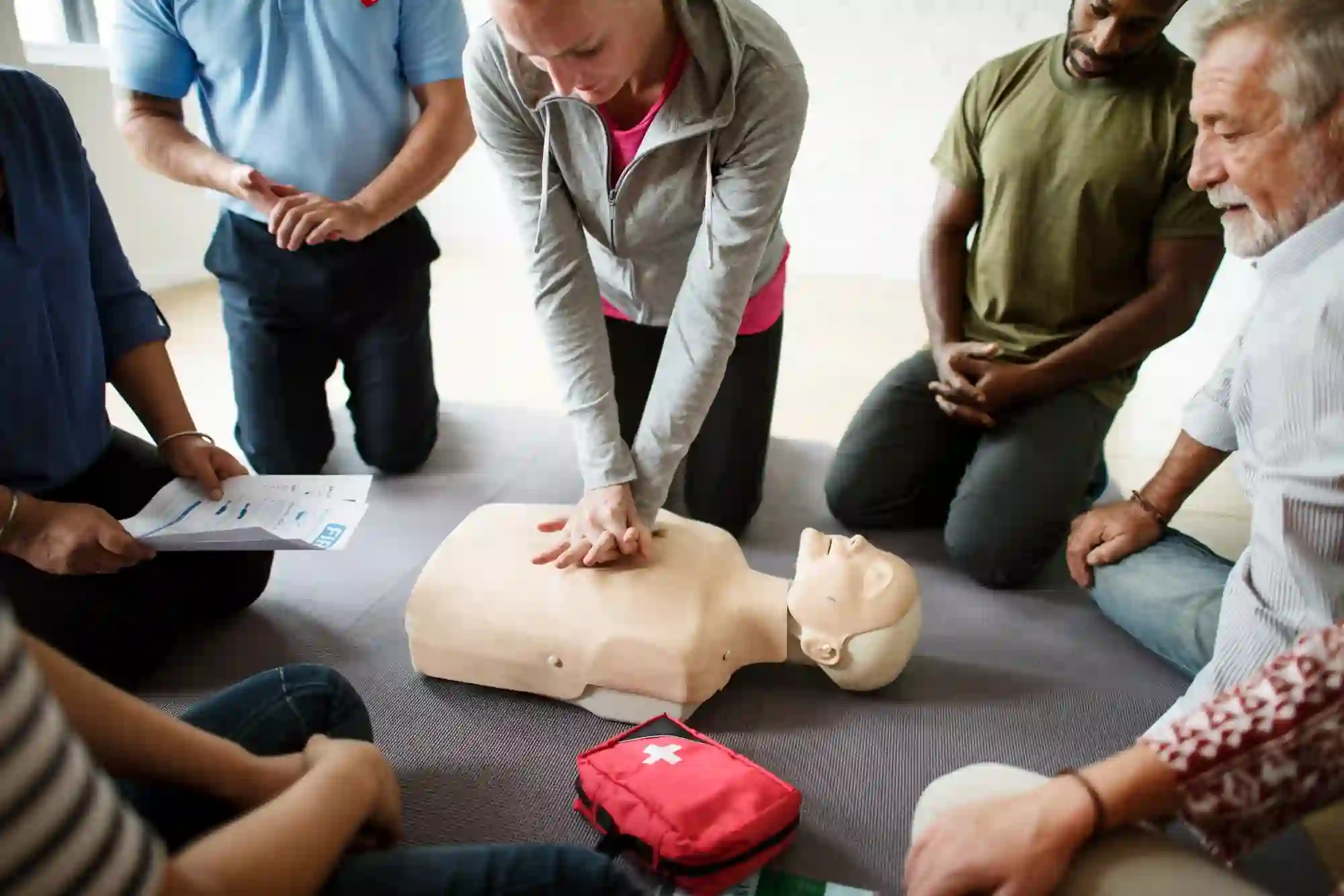 CPR training